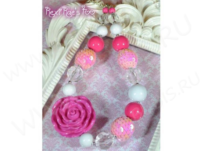 Бусина Округлая 22 Шар 16мм белый глянцевый непрозрачный (акрил)