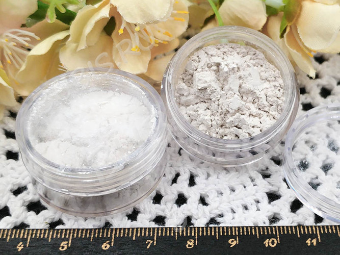 Перламутровый пигмент (mica) Bubis Crafts белый жемчужный (красители)