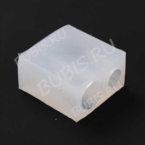 Молд 278 для эпоксидной смолы Рожки Дьявола 35*34*19мм (силикон)