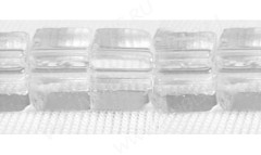 Бусина Кубик 07 4,3*4,3*4,3мм прозрачный (стекло) (20шт.)