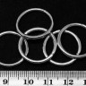 Купить (СКИДКИ!!!) Колечки обычные толстые 20*2мм цвет платины (Iron) (10шт) с доставкой по России