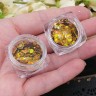 Наполнение для смолы и бутылочек 128 блёстки Bubis Crafts шестигранники МИКС 1-3мм золотистые с АВ в контейнере (декор) Купить Наполнение для смолы и бутылочек 128 блёстки Bubis Crafts шестигранники МИКС 1-3мм золотистые с АВ в контейнере (декор) с доставкой по России