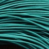 Купить Шнур кожаный 03 воловья кожа 2мм круглый бирюзовый (1м) с доставкой по России