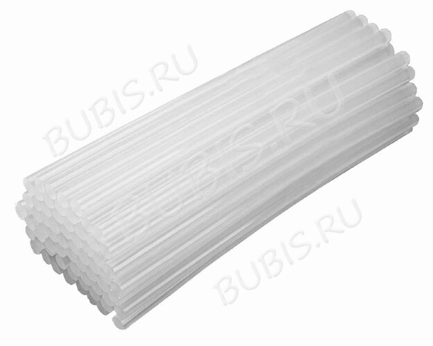 Клей 03 Стержень для маленького термопистолета 300*7мм прозрачный (инструменты для бижутерии)