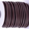 Полиуретановый шнур 14 2мм ПОЛЫЙ коричневый матовый (1м) Купить Полиуретановый шнур 14 2мм ПОЛЫЙ коричневый матовый (1м) с доставкой по России