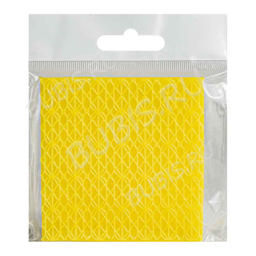 Текстурный коврик лист Артефакт 05 80*80*4,5мм (силикон)