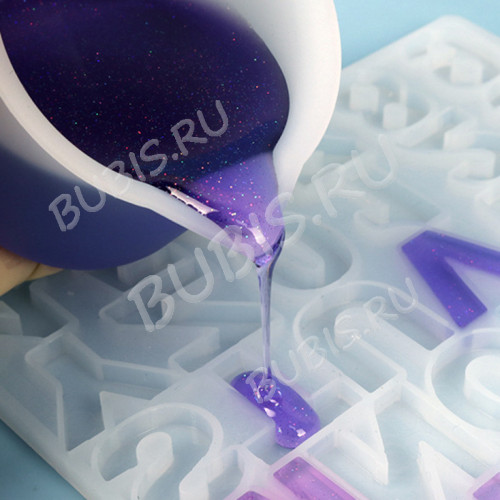 Стаканчик мерный 03 для работы со смолой 50мл силиконовый 50*50мм (инструменты для бижутерии)