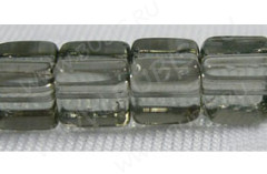 Бусина Кубик 07 4,3*4,3*4,3мм раух-топаз прозрачный (стекло) (20шт.)