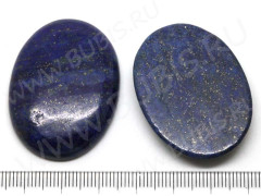 Кабошон каменный 085 Овал 40*30*7мм Лазурит с Пиритом (камни)