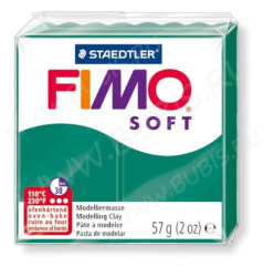 Полимерная глина FIMO Soft Изумруд 8020-56 (57гр)