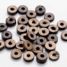 Бусина Шайбочка 03 рондель 12*12*4мм коричнево-бежевая (кокос) (20шт) Купить Бусина Шайбочка 03 рондель 12*12*4мм коричнево-бежевая (кокос) (20шт) с доставкой по России