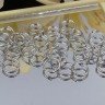 Купить Колечки обычные 6*0,7мм цвет платины (Iron) (7г ок. 110шт) с доставкой по России