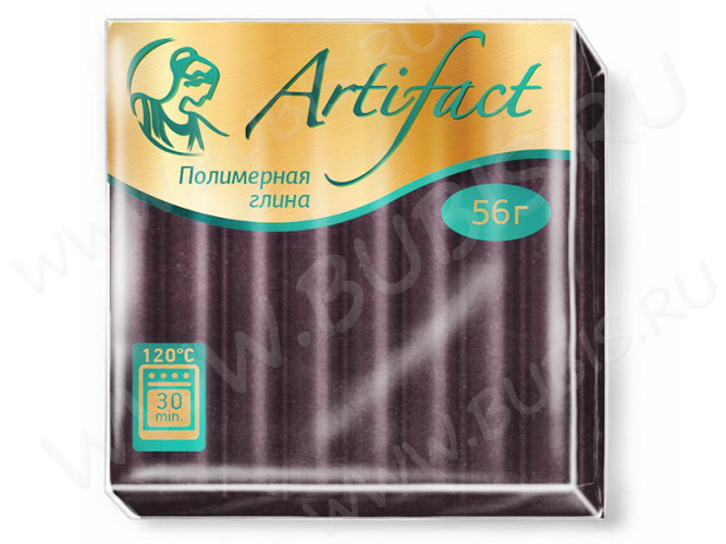 Полимерная глина Артефакт 142 шоколад классический 56г.