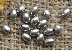 Бусина 092 Бочонок маленький 5*4*4мм античное серебро (литьё) (10шт.)