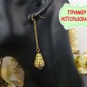 (КРУПНЫЙ ОПТ) Штифт с петлёй 20*0,7мм золотистый (Iron) (500г) Купить (КРУПНЫЙ ОПТ) Штифт с петлёй 20*0,7мм золотистый (Iron) (500г) с доставкой по России
