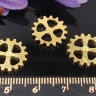 Купить (СКИДКИ!!!) Шестерёнка 14 14*14*1,7мм золотистая (литьё) (Steampunk) (10шт.) с доставкой по России