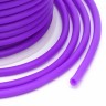 Купить Полиуретановый шнур 09 4мм ПОЛЫЙ (1,5мм) сиреневый (1м) с доставкой по России