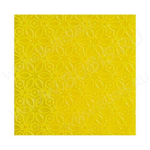 Текстурный коврик лист Артефакт 07 80*80*4,5мм (силикон)