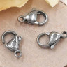 (СКИДКИ!!!) Замочек карабин №086 13*8,5*4мм цвет платины (Хирургическая сталь)(10шт) Купить (СКИДКИ!!!) Замочек карабин №086 13*8,5*4мм цвет платины (Хирургическая сталь)(10шт) с доставкой по России
