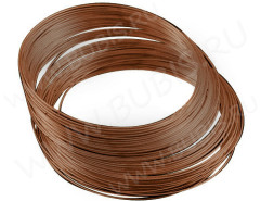 Мемори проволока - пружина - основа для колье 115*1мм античная медь (1 виток)