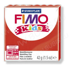 Полимерная глина FIMO Kids Красный 8030-2 (42г)