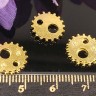 Шестерёнка 15 12*12*1,7мм золотистая (литьё) (Steampunk) Купить Шестерёнка 15 12*12*1,7мм золотистая (литьё) (Steampunk) с доставкой по России