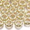 Бусина 212 акриловая рондель с большим отверстием 10*4,5мм светлое золото (АКРИЛ CCB) (10шт.) Купить Бусина 212 акриловая рондель с большим отверстием 10*4,5мм светлое золото (АКРИЛ CCB) (10шт.) с доставкой по России