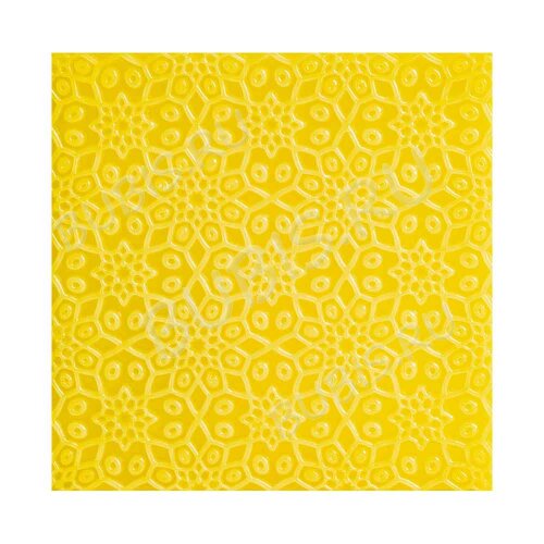 Текстурный коврик лист Артефакт 08 80*80*4,5мм (силикон)