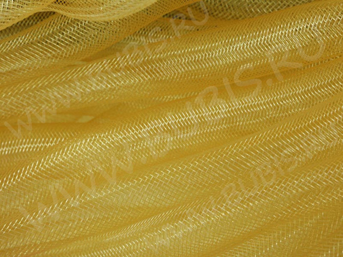 Нейлоновая ювелирная сетка 16мм золотистая (шнуры) (1м)