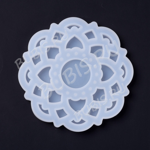 Молд 282 для эпоксидной смолы Подставка Лотос 135*10мм (силикон)