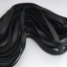 Купить Полиуретановый шнур 16 полоска плоский 6*2мм чёрный (1м) с доставкой по России