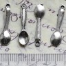 Купить (СКИДКИ!!!) Подвеска Ложка 01 3D 23,5*6*1,7мм античное серебро (литьё) (10шт.) с доставкой по России