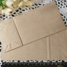 Купить Пакет 25 Крафт бумажный 17*8*5см св.коричневый (упаковка) (10шт) с доставкой по России