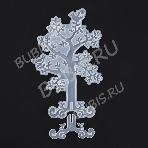 Молд 283 для эпоксидной смолы Дерево с подставкой 240*160*7мм (силикон)