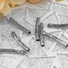 Трубочка металлическая 10 изогнутая витая 15*2мм цвет платины (Brass) (10шт.) Купить Трубочка металлическая 10 изогнутая витая 15*2мм цвет платины (Brass) (10шт.) с доставкой по России