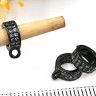 Бусина с петлёй 101 Бейл c инкрустацией 10*7,5*3мм чёрный никель и прозрачный (Milano LUX) (Brass и фианиты) Купить Бусина с петлёй 101 Бейл c инкрустацией 10*7,5*3мм чёрный никель и прозрачный (Milano LUX) (Brass и фианиты) с доставкой по России