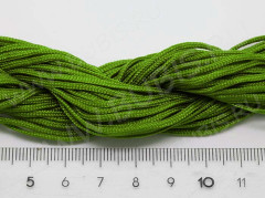 Нейлоновый шнур 09 1,5мм зелёный (1м)