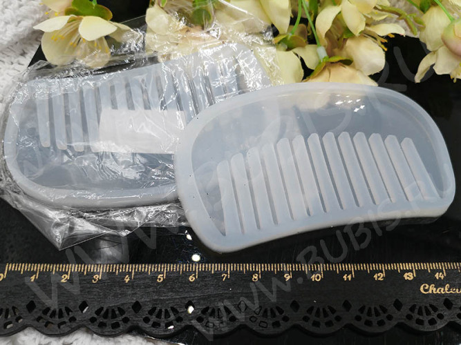 Молд 164 для эпоксидной смолы 100*55*5мм Расчёска гребешок (силикон)