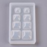 Молд 188 для эпоксидной смолы Кабошоны Квадраты 4 вида (силикон) Купить Молд 188 для эпоксидной смолы Кабошоны Квадраты 4 вида (силикон) с доставкой по России
