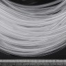Купить Полиуретановый шнур 03 2мм ПОЛЫЙ (1мм) прозрачный (1м) с доставкой по России