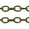 Цепочка C16 с простым плетением звено 3,8*2,8мм античная бронза (Brass) (50см) Купить Цепочка C16 с простым плетением звено 3,8*2,8мм античная бронза (Brass) (50см) с доставкой по России