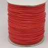 Купить Вощёный полиэстеровый шнур "корейский" 2мм красный (1м) с доставкой по России