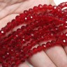 (СКИДКИ!!!) Бусина Абакус гранёный 6*6*4,5мм Хрусталь т.красный прозрачный (имитация Сваровски) (10шт.) Купить (СКИДКИ!!!) Бусина Абакус гранёный 6*6*4,5мм Хрусталь т.красный прозрачный (имитация Сваровски) (10шт.) с доставкой по России