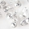 Купить Зажимы №38 Калотты Концевики 6,3*3,6мм серебристые (Iron) (100шт) с доставкой по России
