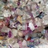 Крошка (галтовка) каменная 227 5-9мм Флюорит натуральный (камни) (длинная нить прим. 80см) Купить Крошка (галтовка) каменная 227 5-9мм Флюорит натуральный (камни) (длинная нить прим. 80см) с доставкой по России