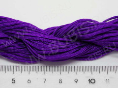 Нейлоновый шнур 09 1,5мм фиолетовый (1м)