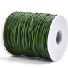Купить Полиуретановый шнур 14 2мм ПОЛЫЙ зелёный (тёмно-оливковый) (1м) с доставкой по России
