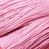 Купить Вощёный х/б шнур 1мм розовый (5м) с доставкой по России