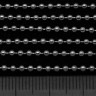 Купить Цепочка I110 шариковая d=2,4мм цвет платины (Iron) (50см) с доставкой по России