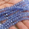 (ОПТ) Бусина Абакус гранёный 6*6*4,5мм Хрусталь св.синий с АВ прозрачный (имитация Сваровски) (100шт.) Купить (ОПТ) Бусина Абакус гранёный 6*6*4,5мм Хрусталь св.синий с АВ прозрачный (имитация Сваровски) (100шт.) с доставкой по России